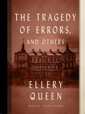cover image of The Tragedy of Errors, and Others